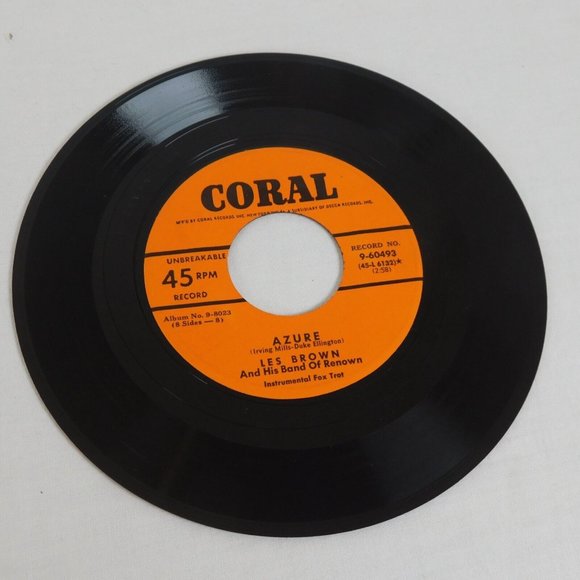 Over The Rainbow 1951 Les Brown 45 rpm 4 Record Set Coral Records Unbreakable - Picture 12 of 12